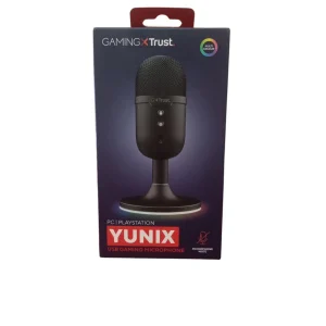 Yunix Gamingx Trust GTX234 Micrófono Gaming Negro