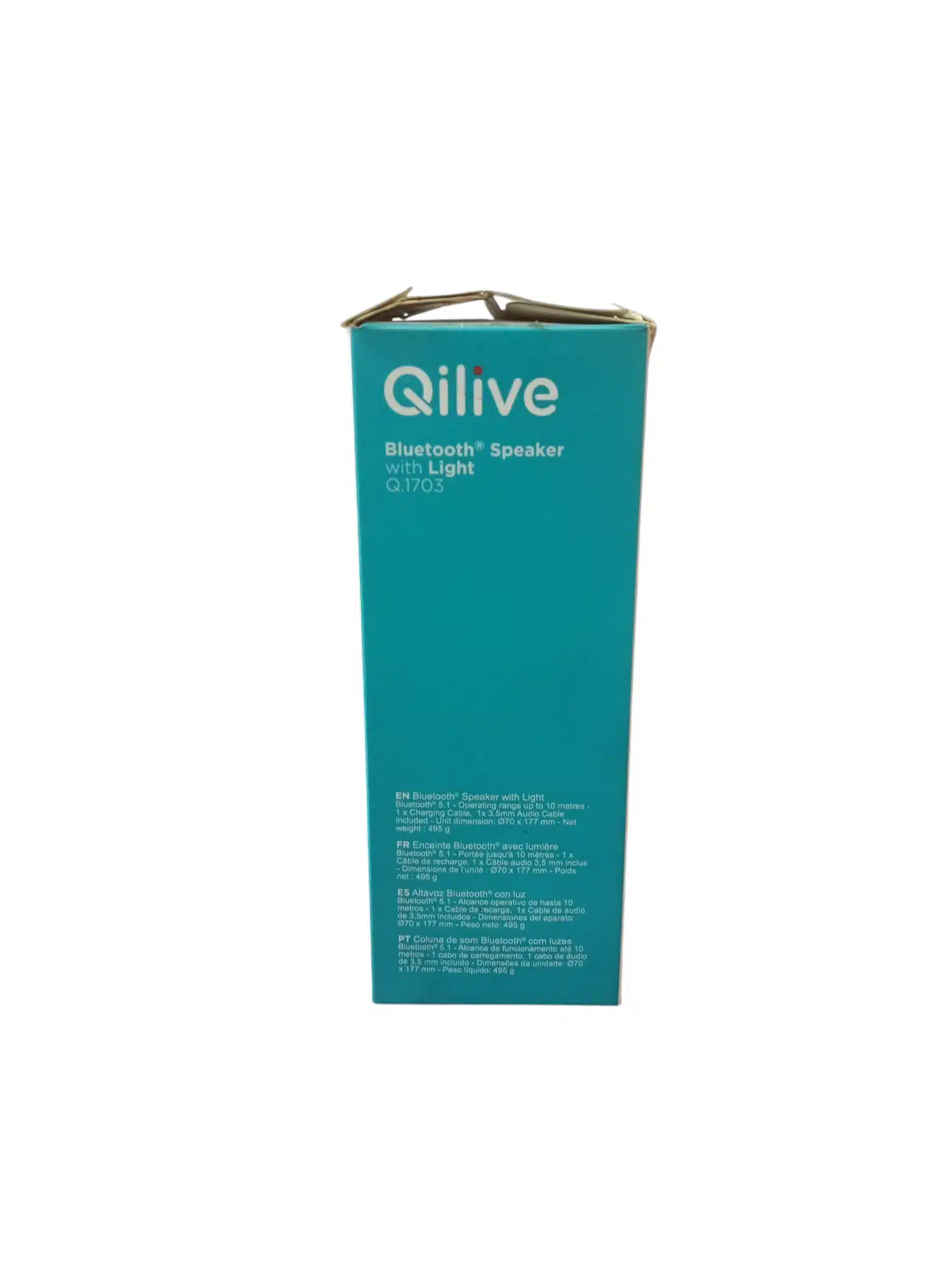 Qlive Q 1703 Altavoz Bluetooth Rojo Segunda Mano - Imagen 5