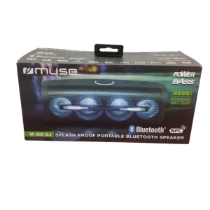 Muse M-830 DJ Altavoz Bluetooth NFC Negro