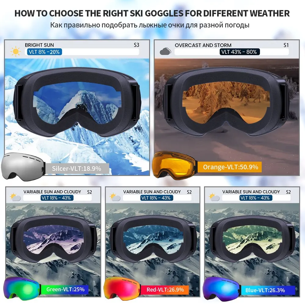 NATFIRE UV400 Snow Goggles - Imagen 9