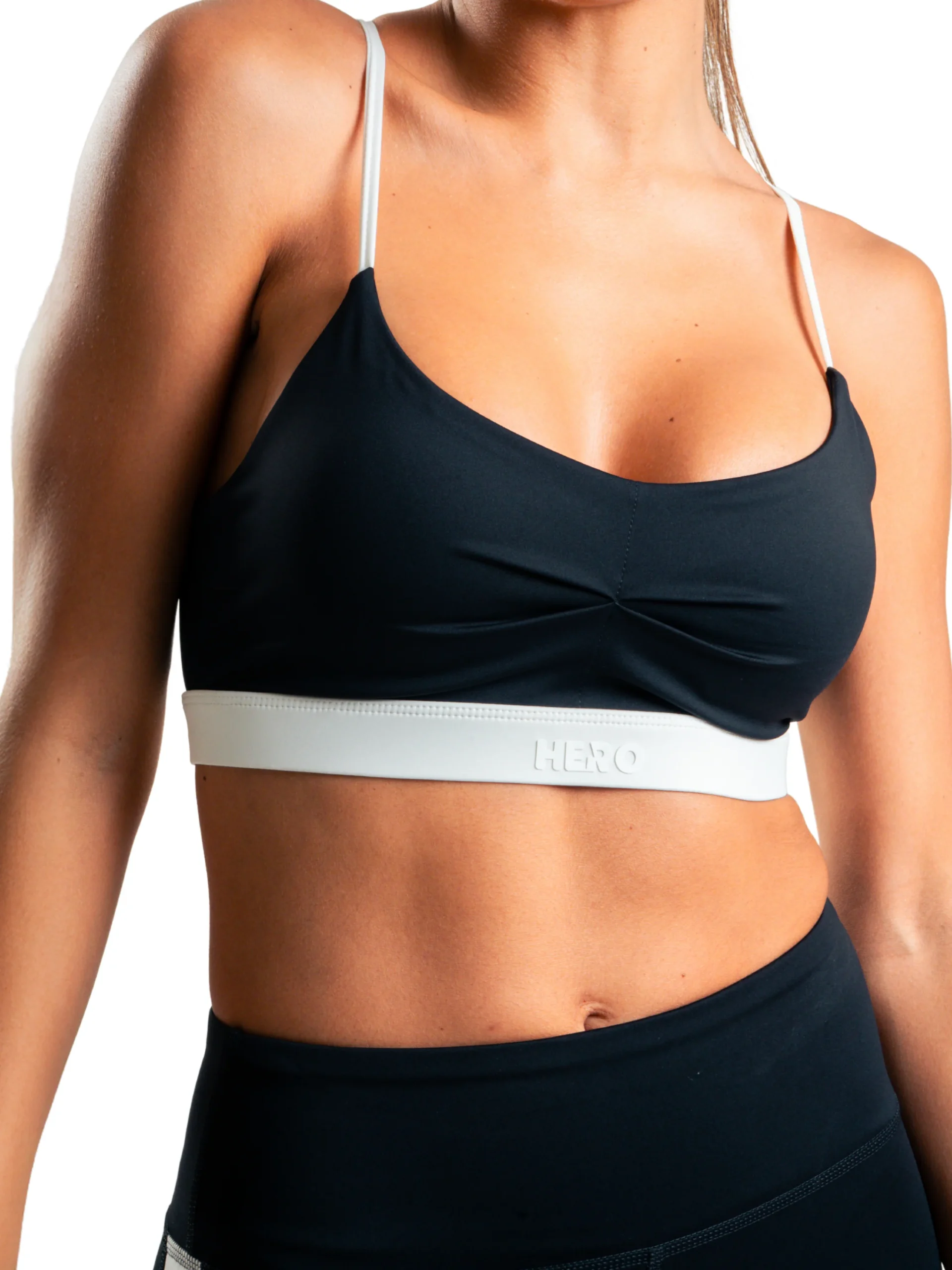 CONJUNTO TOP Y LEGGIN BRAFIT HERO NEGRO - Imagen 3