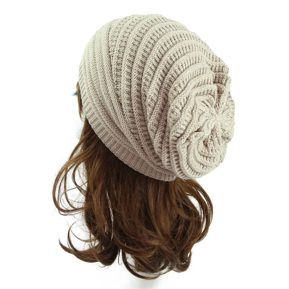 SKI Knitted Wool Beanie - Imagen 6