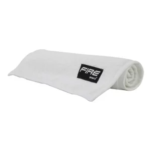 Toalla Facial Fire Sports Deportiva de algodón  Blanco