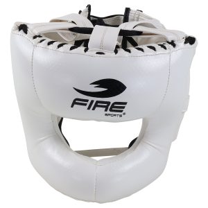 Careta de barra Fire Sports PVC para Box Blanco
