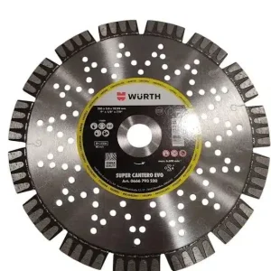 DISCO DE DIAMANTE SUPER CANTERO EVO 230MM WURTH | REF: 0666793230