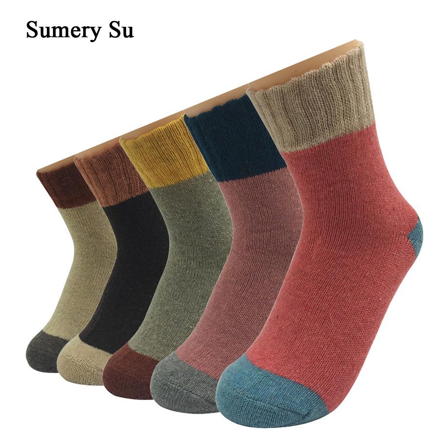 HNSD Merino Wool Winter Socks - Women's - Imagen 2