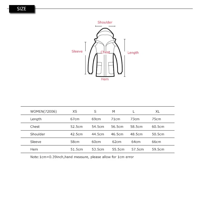 CHAOTA Womens Pink Ski Jacket - Imagen 4