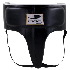 Protector Pelvico Fire Sports de Ingle para box Femenil Negro