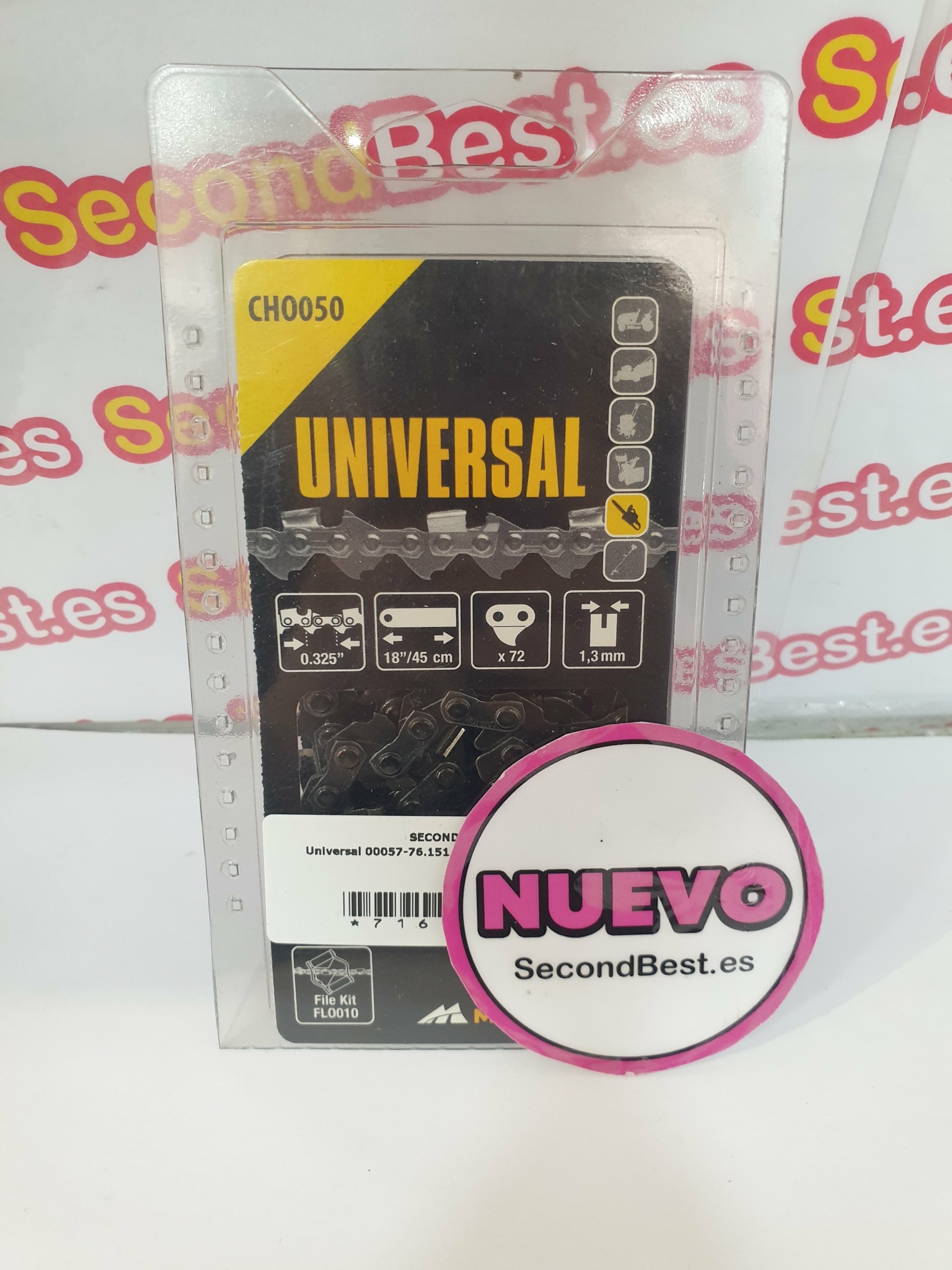 Cadena de sierra universal McCulloch CH0037 File Kit FL0019 Nuevo - Imagen 2