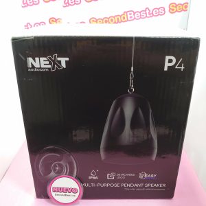 NEXT Audiocom P4 40W Altavoz Bluetooth Colgable Negro Nuevo