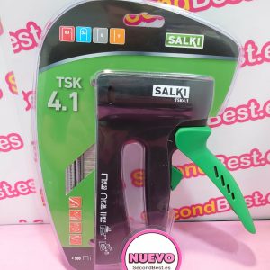 Salki TSK 4.1 Grapadora Manual Multifunción Negro Nuevo